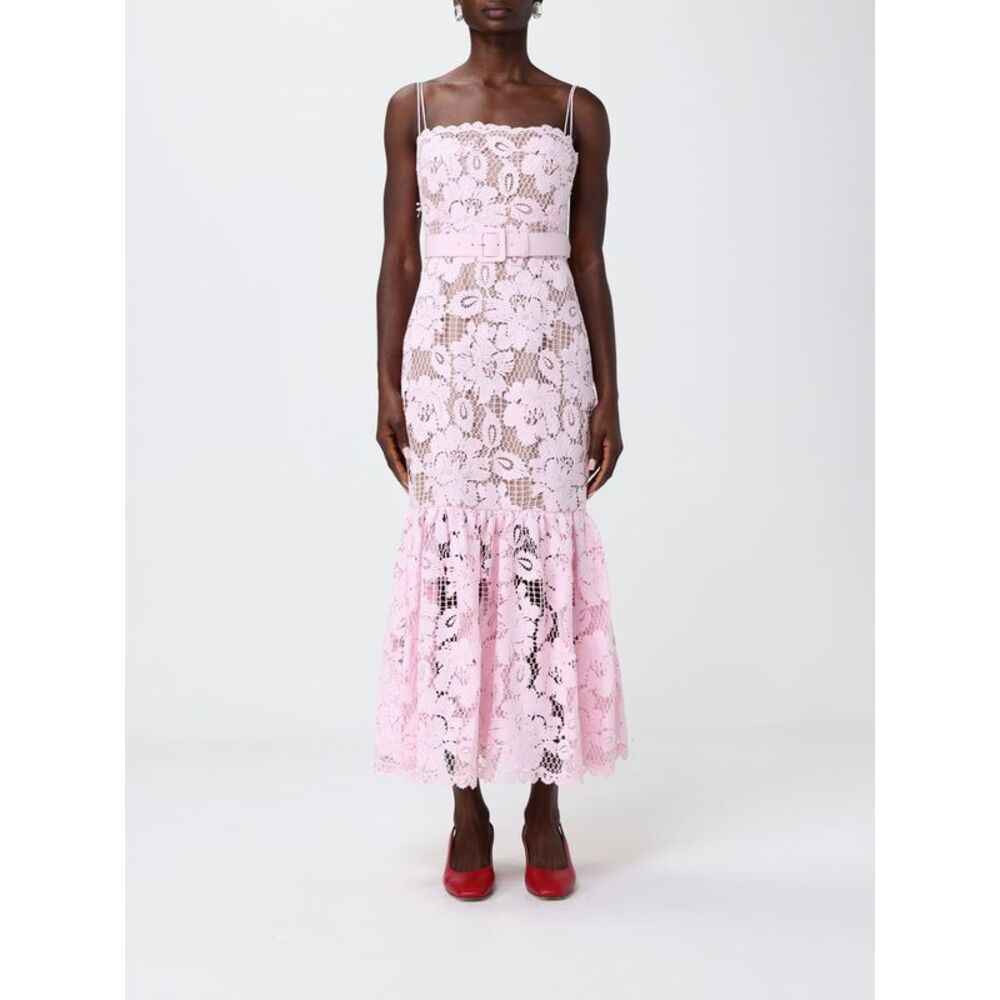 Self-Portrait Dress Woman Pink
